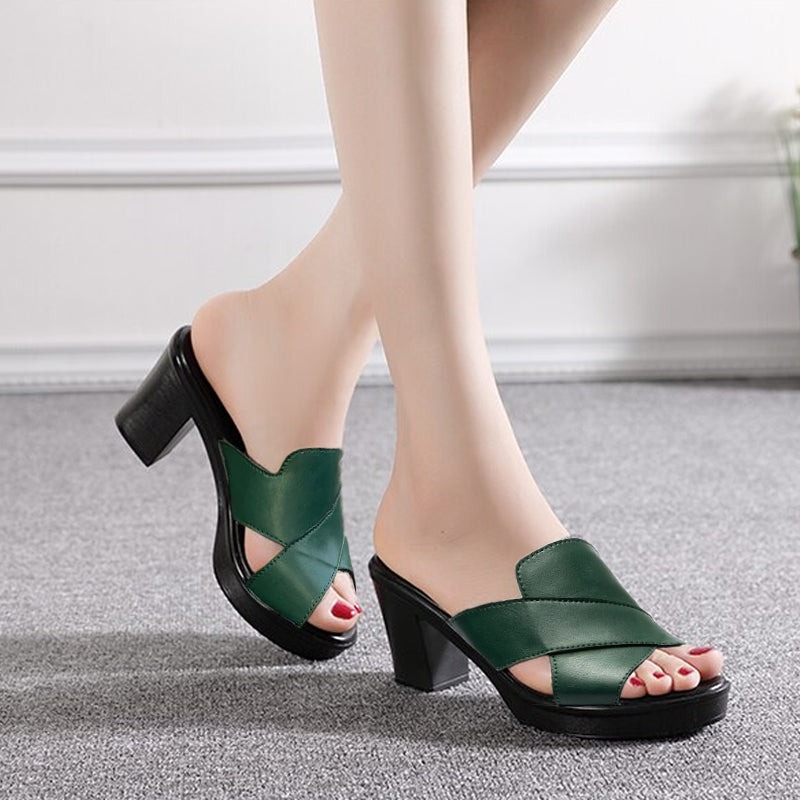 👡Casualowe sandały damskie na wysokim obcasie