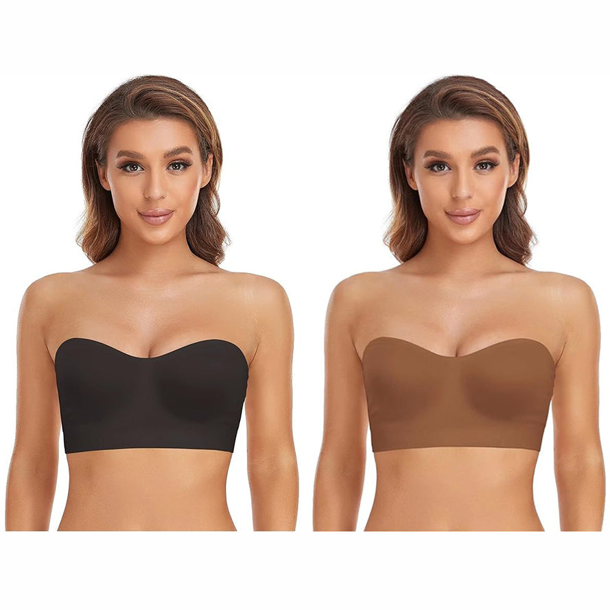 🔥👙KUP 1, OTRZYMAJ 1 GRATIS! Antypoślizgowy biustonosz bez ramiączek z wieloma opcjami noszenia