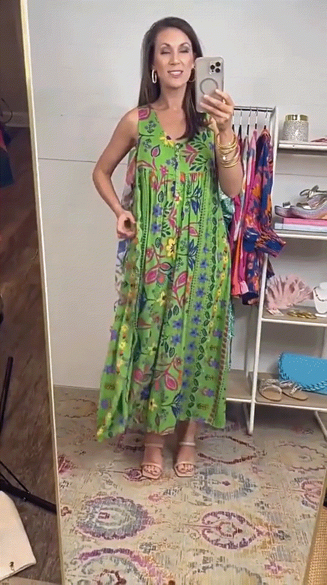 Luźny kombinezon bez rękawów w stylu vintage w kwiatowy print💁♀️