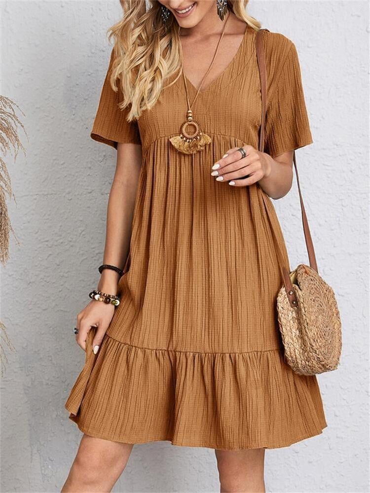 👚💃Luźne, swobodne, koronkowe sukienki z lejącym się dołem