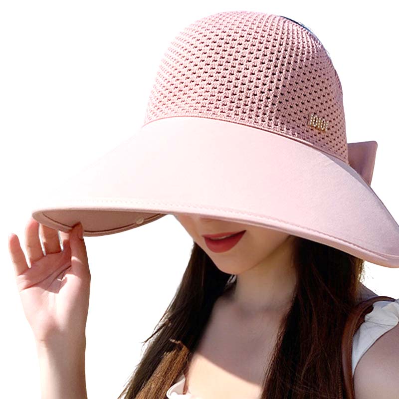 🌞Niezbędne akcesoria do ochrony przed słońcem latem 👒Kapelusz z szerokim rondem i odpinanym szalem na szyję