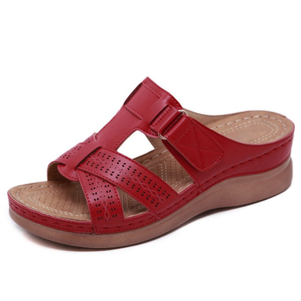 🌼【36-38】Skórzane sandały damskie Premium