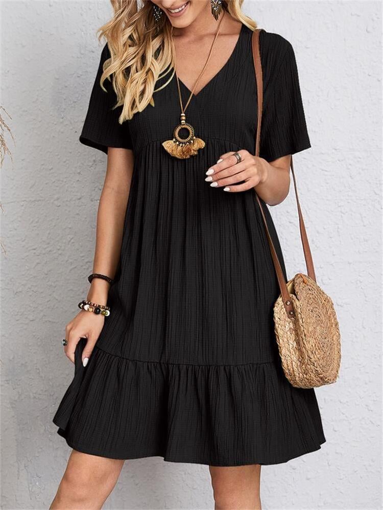👚💃Luźne, swobodne, koronkowe sukienki z lejącym się dołem