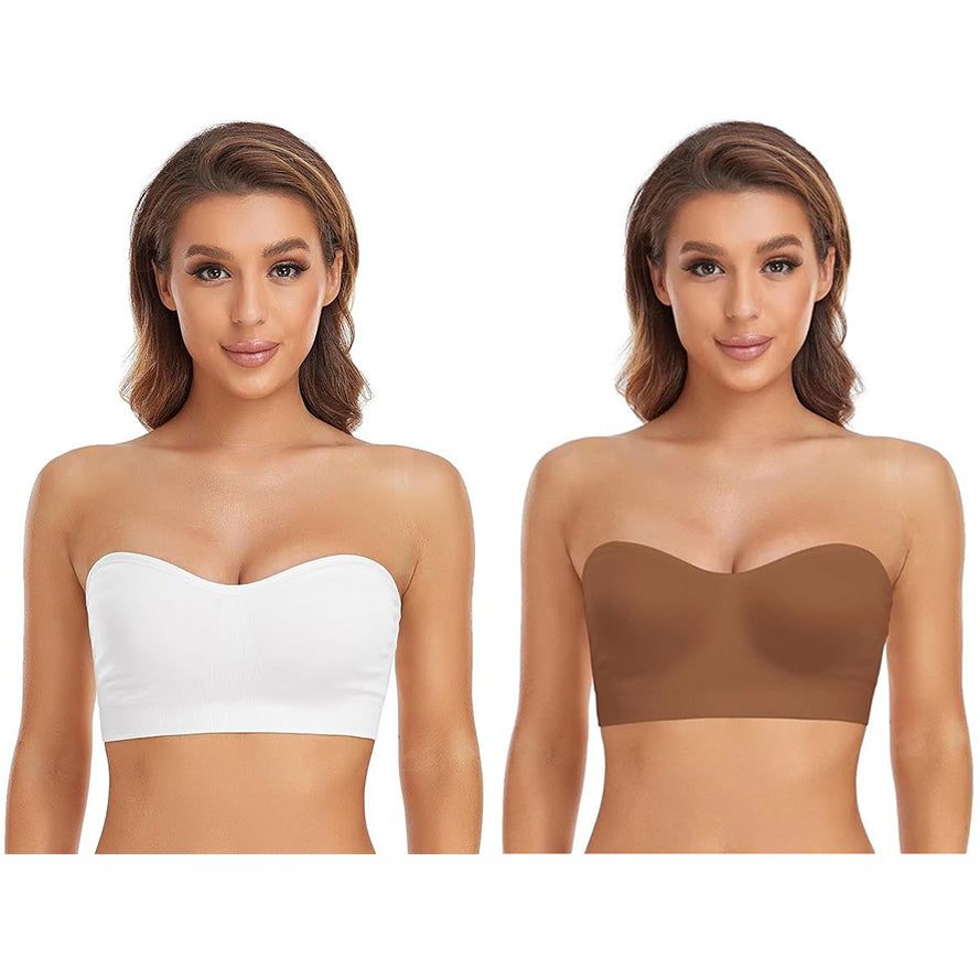 🔥👙KUP 1, OTRZYMAJ 1 GRATIS! Antypoślizgowy biustonosz bez ramiączek z wieloma opcjami noszenia