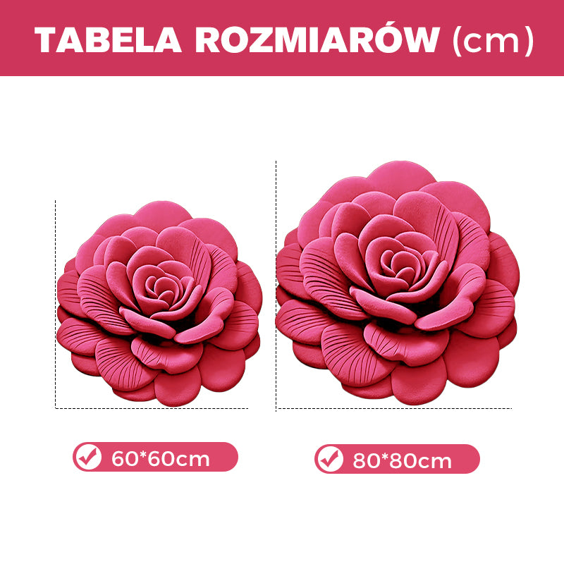 🌺Dywanik z Kwiatowym Pluszem i Ziemią Okrzemkową