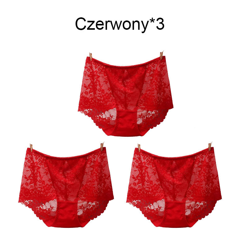 Damskie luźne koronkowe majtki, w których poczujesz się młodo❀