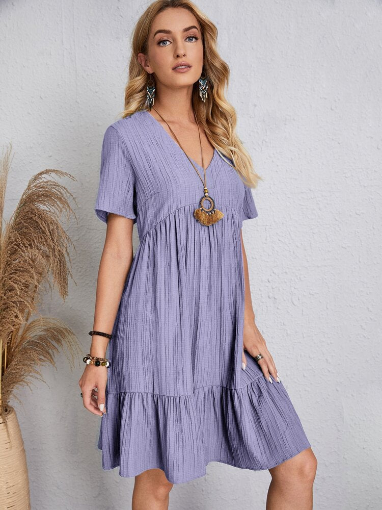 👚💃Luźne, swobodne, koronkowe sukienki z lejącym się dołem