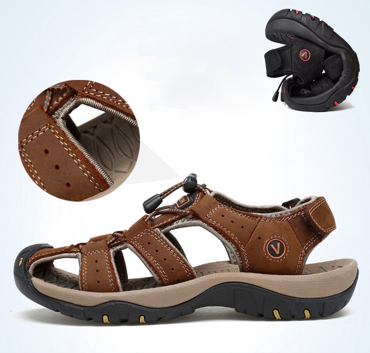 ♂️Wygodne skórzane buty plażowe na zewnątrz💁♂️