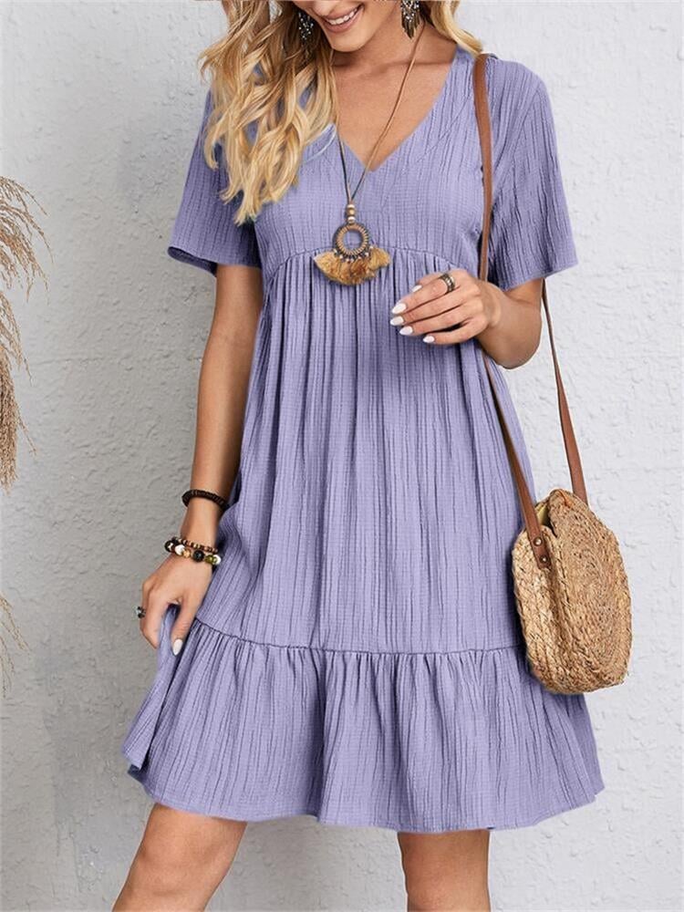 👚💃Luźne, swobodne, koronkowe sukienki z lejącym się dołem