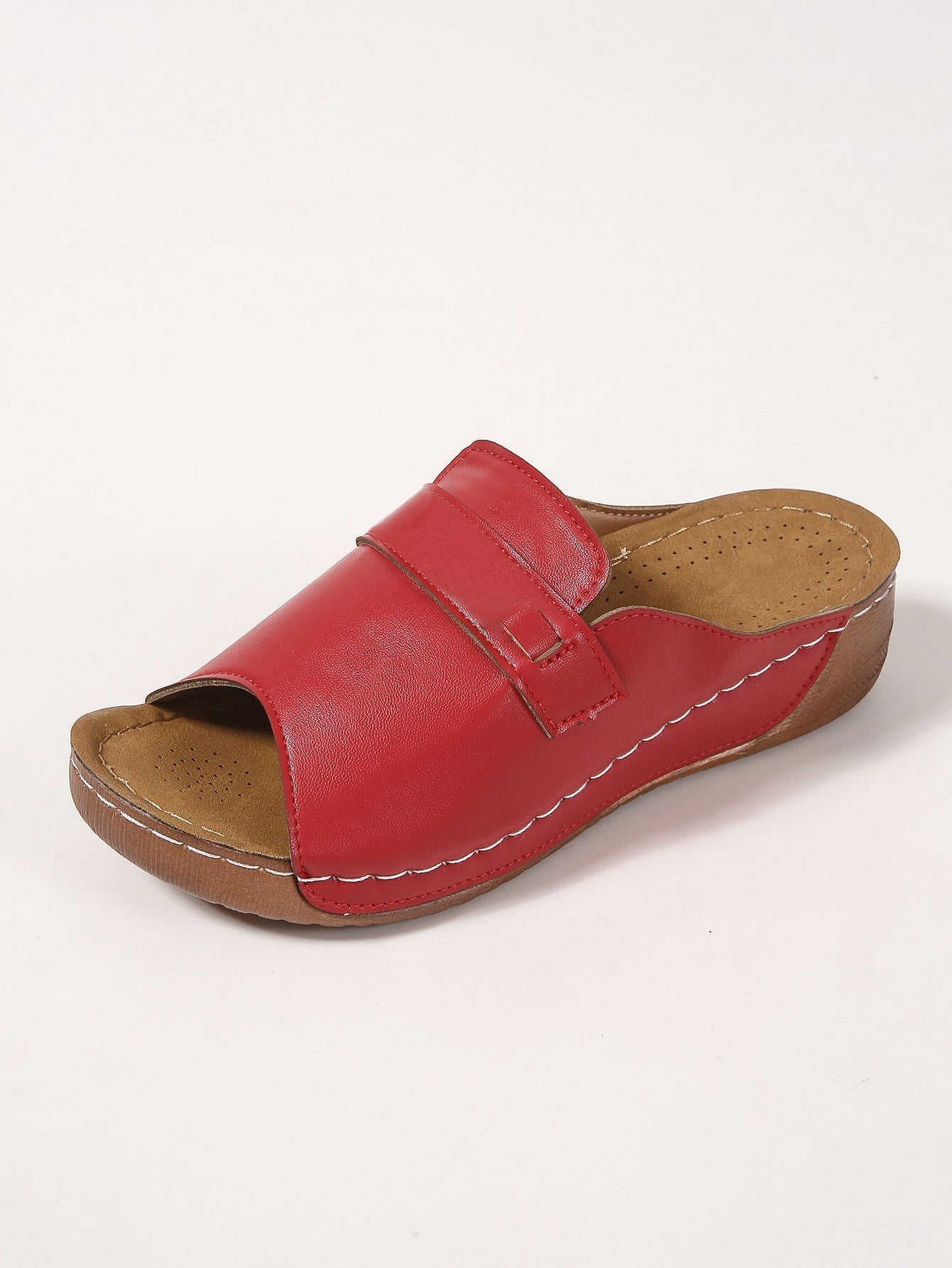 ✨【36-43】Lekko gradientowe kapcie damskie z grubym dnem na pięcie