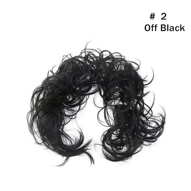 ✨💖Akcesoria do włosów Diy Curly Bun💁♀️