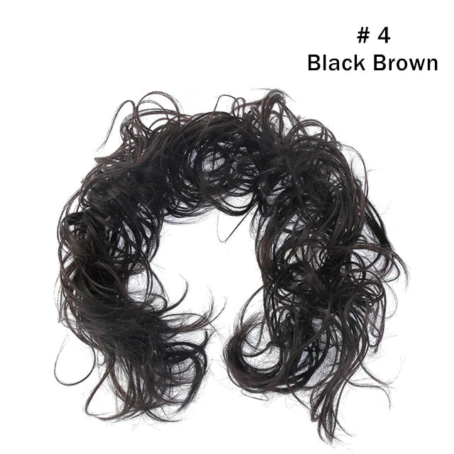 ✨💖Akcesoria do włosów Diy Curly Bun💁♀️