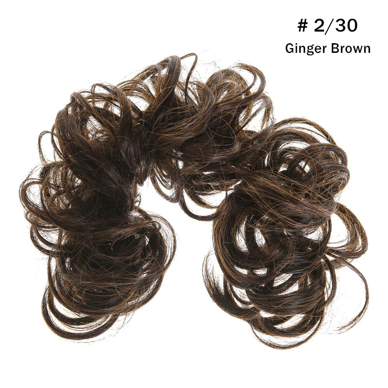 ✨💖Akcesoria do włosów Diy Curly Bun💁♀️