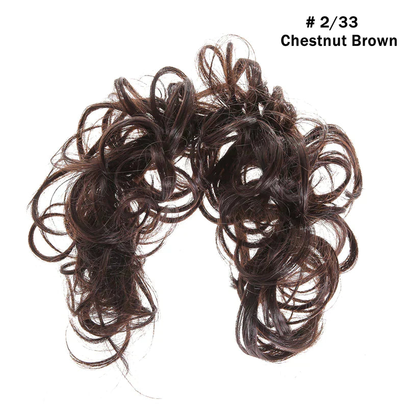 ✨💖Akcesoria do włosów Diy Curly Bun💁♀️