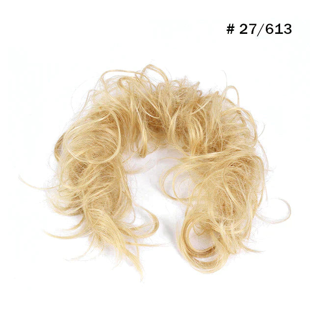 ✨💖Akcesoria do włosów Diy Curly Bun💁♀️