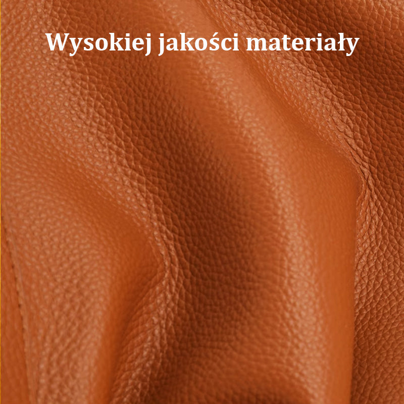 🥳👜 PROSTA, JEDNOKOLOROWA TORBA Z PRAWDZIWEJ SKÓRY