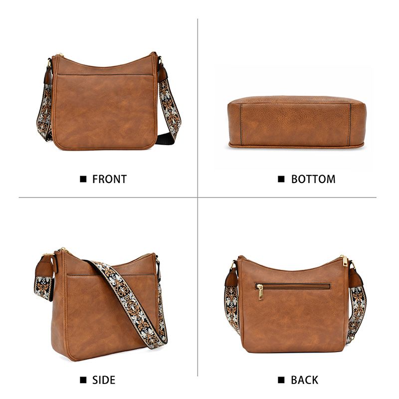 👜Wszechstronna damska skórzana torba crossbody🌈