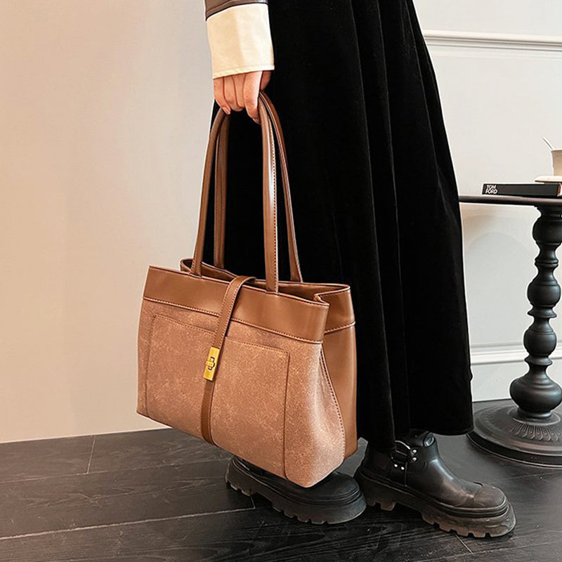 💁♀️Modna skórzana torba na ramię w stylu retro👜