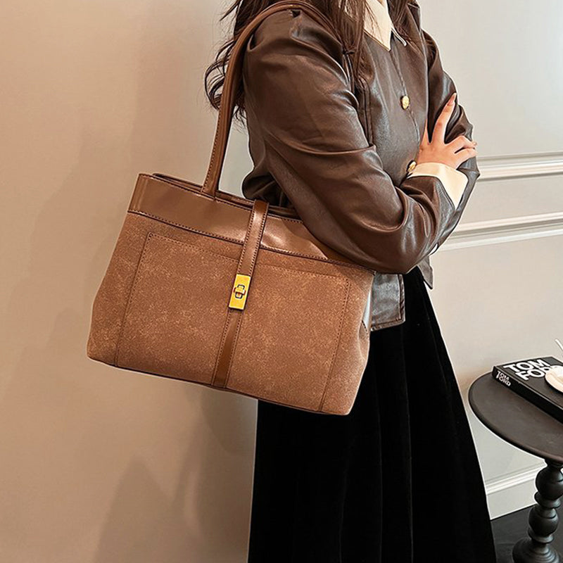 💁♀️Modna skórzana torba na ramię w stylu retro👜