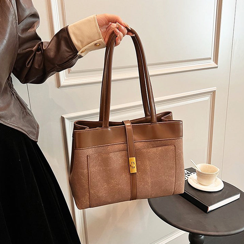 💁♀️Modna skórzana torba na ramię w stylu retro👜