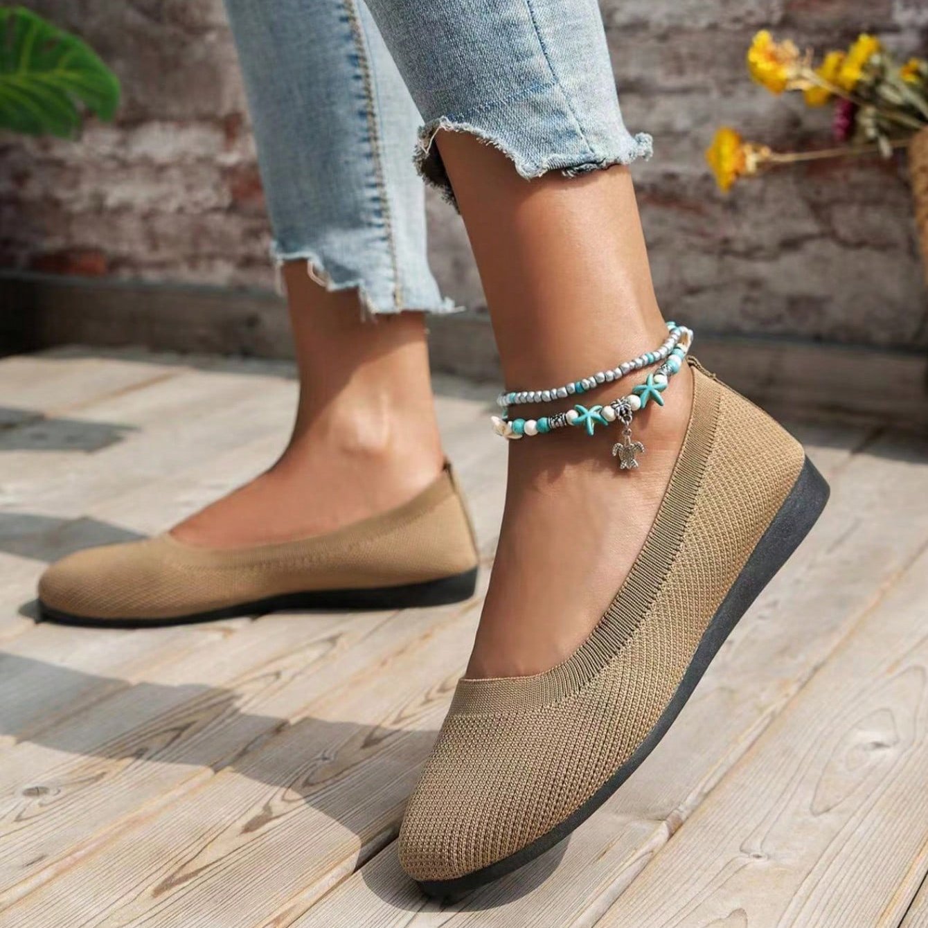 🔥2024 Hot Sale - 💕Wygodne, oddychające, antypoślizgowe buty damskie na co dzień
