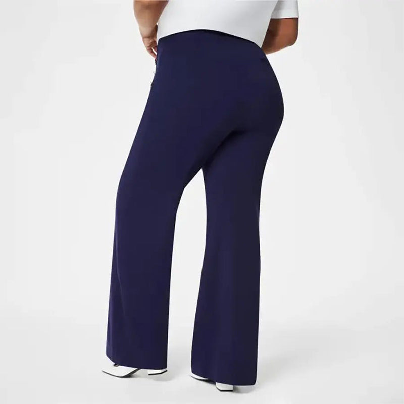 🙆♀️ Gorąca wyprzedaż 🔥 Damskie spodnie Plus Size z wysokim stanem i szerokimi nogawkami