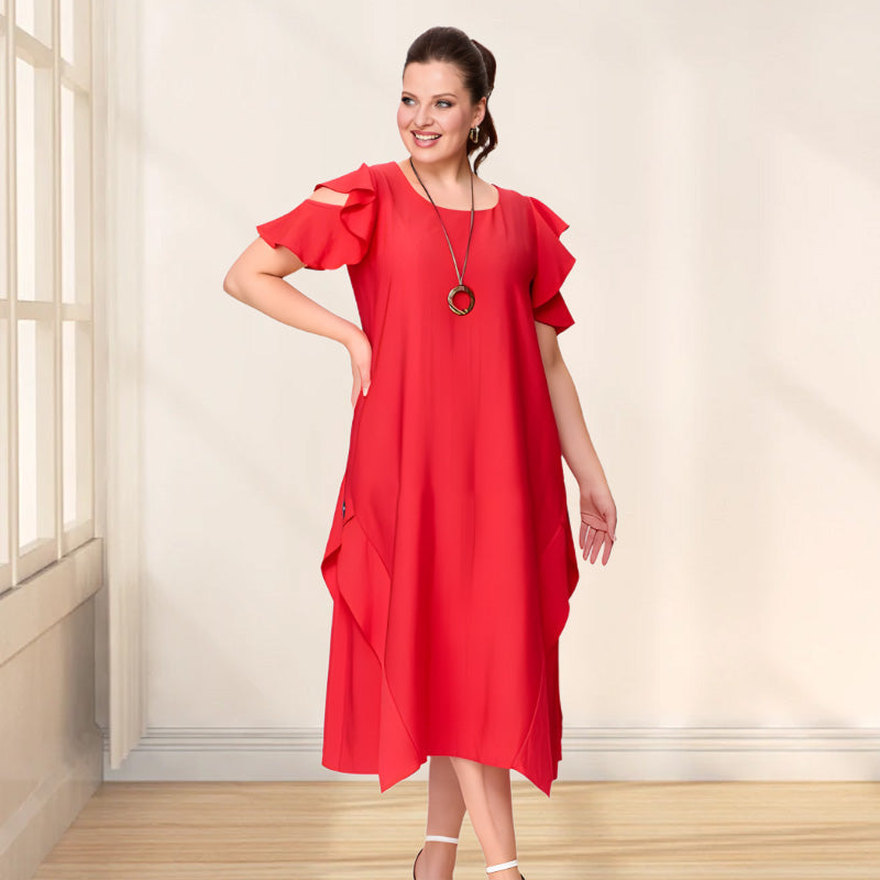 🙋♀️Modna luźna sukienka z krótkim rękawem dla kobiet🥰
