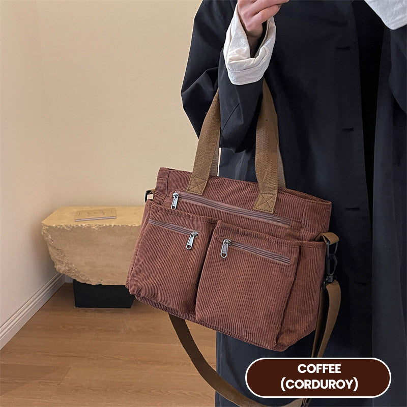 👜TORBA NA RAMIĘ W JEDNOLITYM KOLORZE