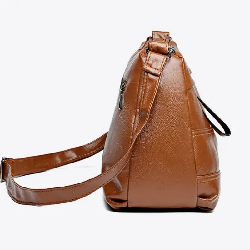 🌈👜 WIELOWARSTWOWA TORBA NA RAMIĘ RETRO O DUŻEJ POJEMNOŚCI