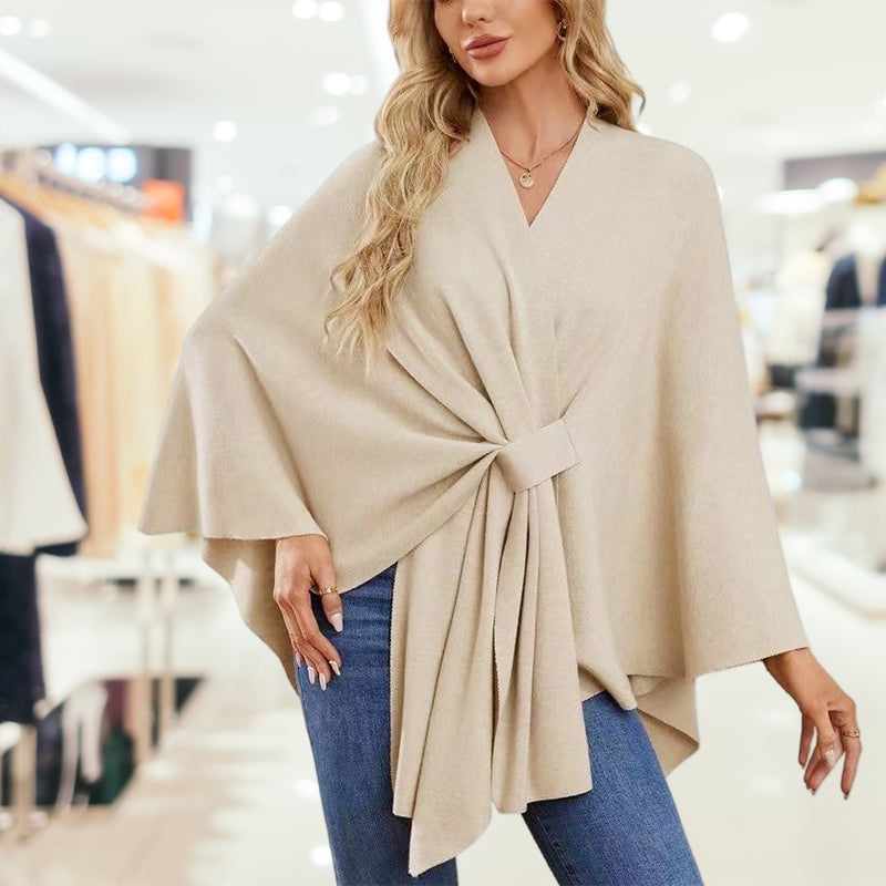 ✨ ELEGANCKI DAMSKI SZAL WIATROODPORNY W JEDNOLITYM KOLORZE