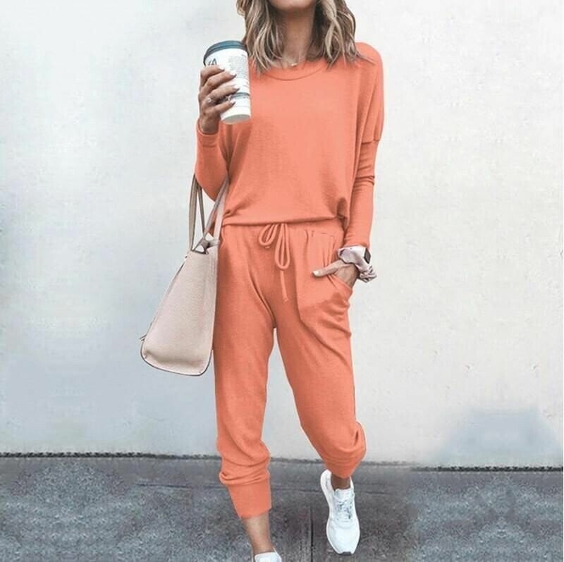 ✨Elegancki dwuczęściowy komplet damski: top + spodnie