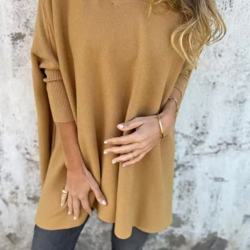 💞Top elegant tricotat cu mânecă lungă pentru femei