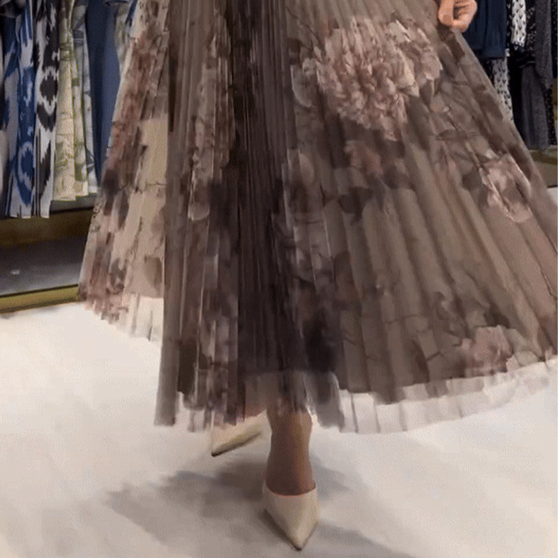 💕 ELEGANCKA DAMSKA PLISOWANA ODDYCHAJĄCA SUKIENKA Z PASKIEM