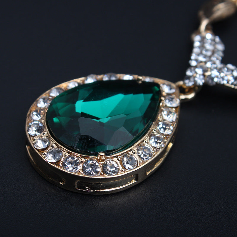 ✨ ZESTAW 4 NASZYJNIKÓW GEMSTONE ELEGANCE
