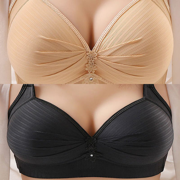 🔥Kup 1 i otrzymaj 1 gratis🔥🥰2025 Plus Size Wygodny biustonosz bieliźniany
