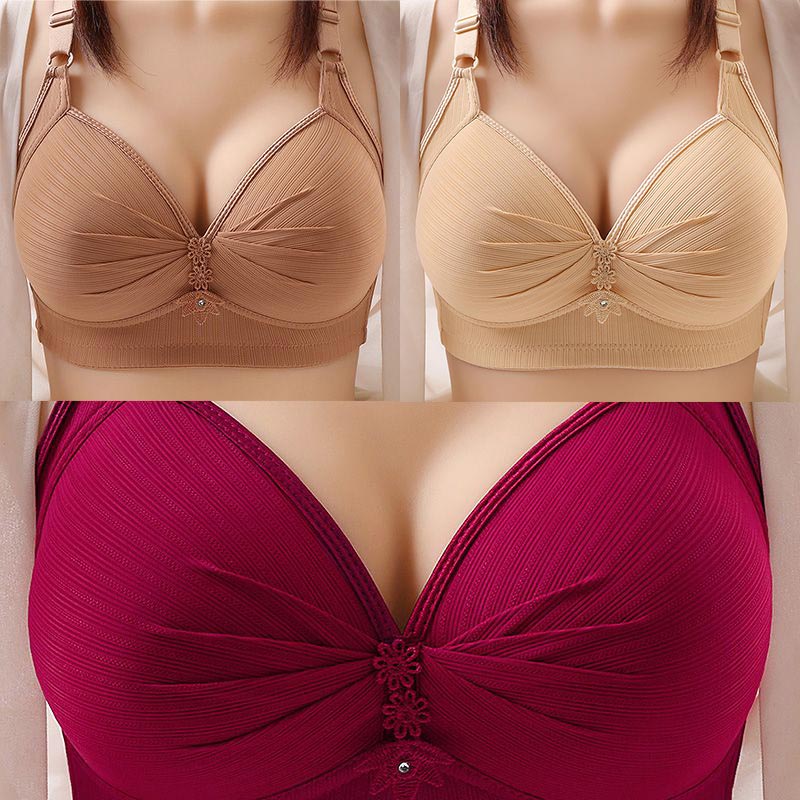 🔥Kup 1 i otrzymaj 1 gratis🔥🥰2025 Plus Size Wygodny biustonosz bieliźniany