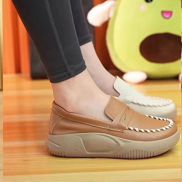 👟Letnie Buty Damskie Platforma 5cm | Vegan Cuir z Certyfikatem PETA | Dynamiczna Podeszwa Absorbująca Wstrząsy