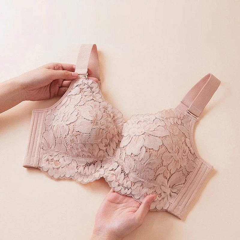🌸 Biustonosz "Kobiecy Komfort": Bezfiszbinowy, Szerokie Ramiączka 4cm