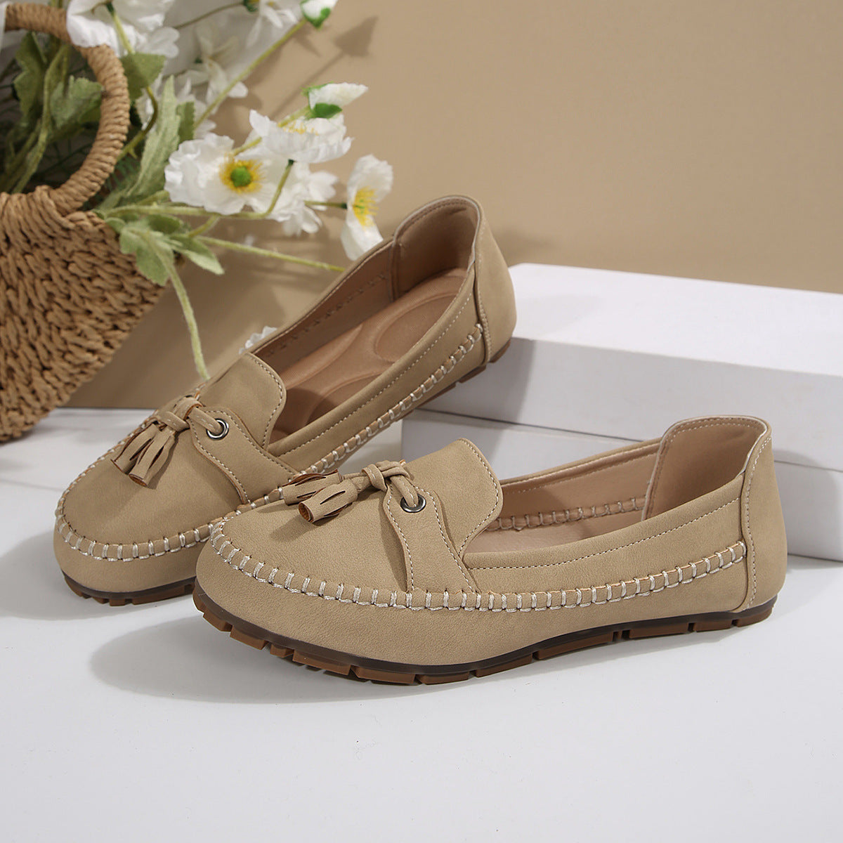 💞Wygodne damskie mokasyny w stylu vintage【36-43】
