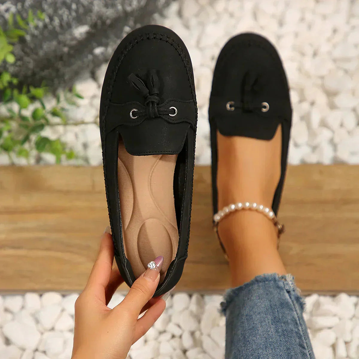 💞Wygodne damskie mokasyny w stylu vintage【36-43】