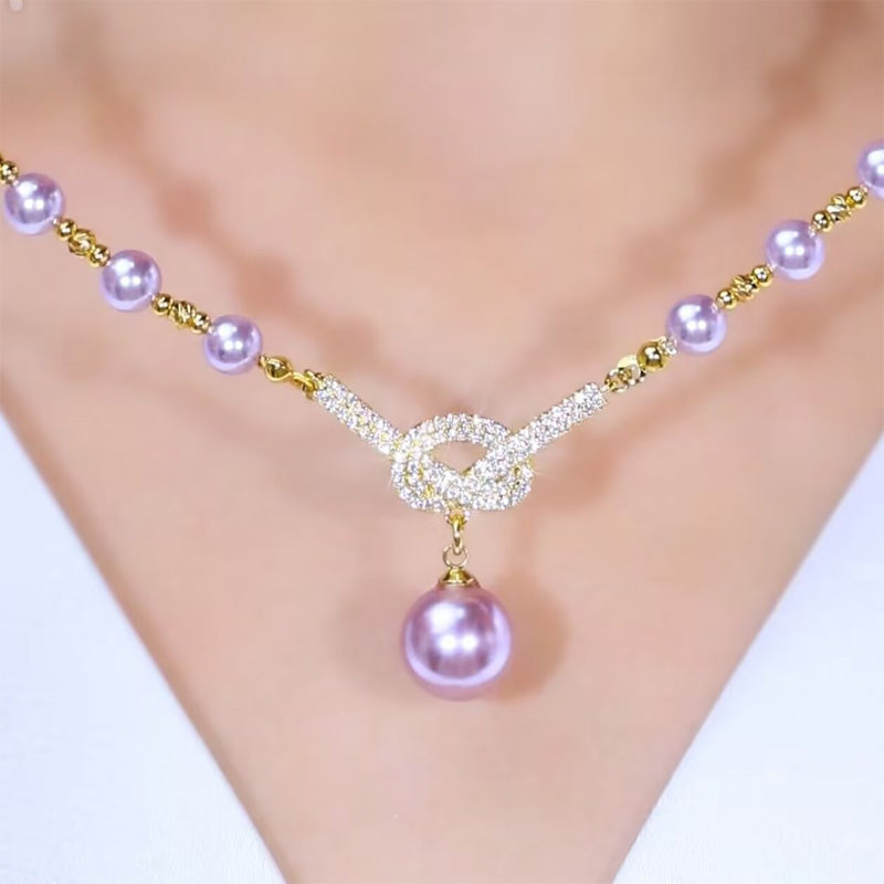 💜KUP 1 OTRZYMASZ 1 GRATIS💜 Naszyjnik z naturalnych pereł