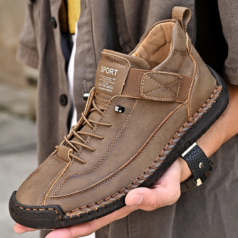 🔥Ręcznie szyte męskie buty skórzane w stylu vintage