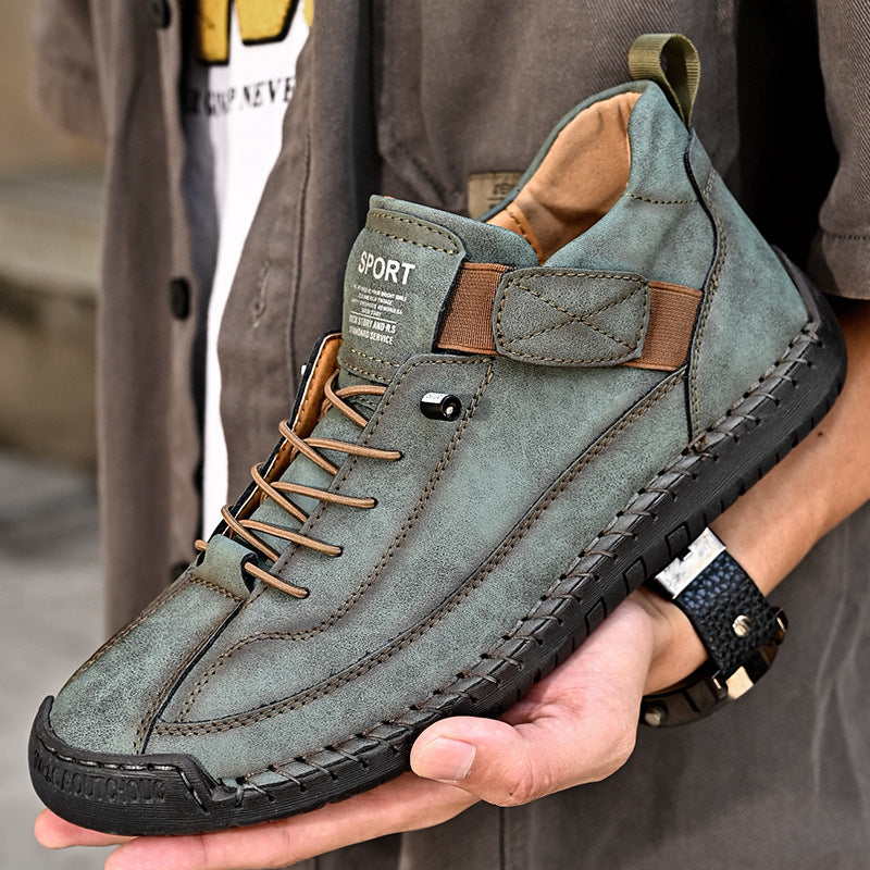 🔥Ręcznie szyte męskie buty skórzane w stylu vintage