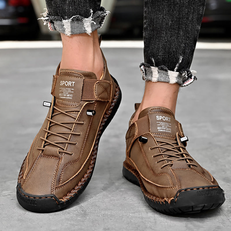 🔥Ręcznie szyte męskie buty skórzane w stylu vintage