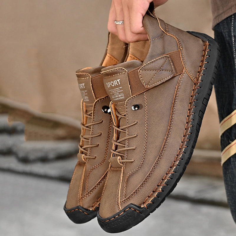 🔥Ręcznie szyte męskie buty skórzane w stylu vintage