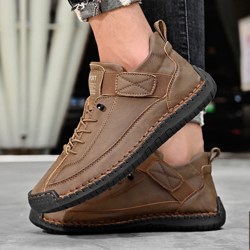 🔥Ręcznie szyte męskie buty skórzane w stylu vintage