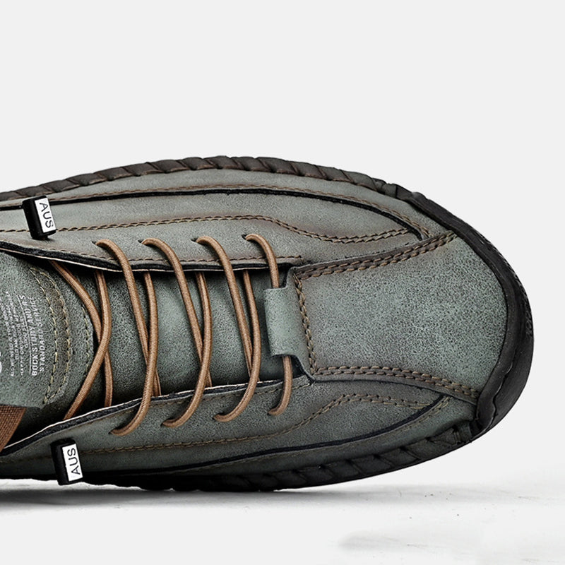 🔥Ręcznie szyte męskie buty skórzane w stylu vintage