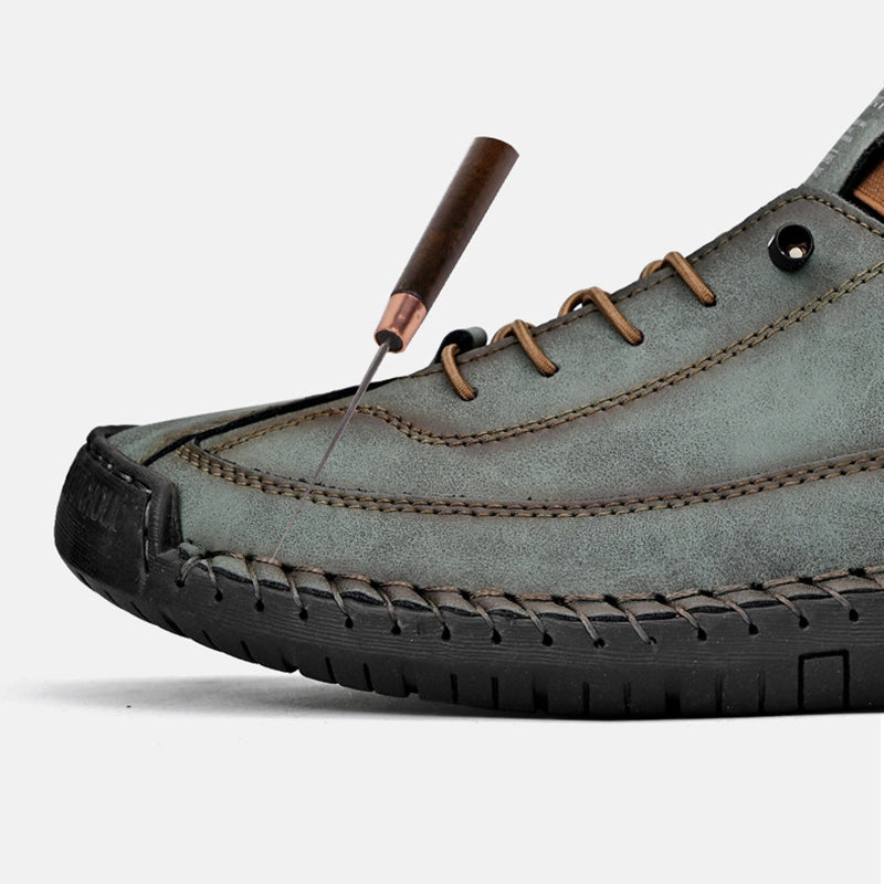 🔥Ręcznie szyte męskie buty skórzane w stylu vintage