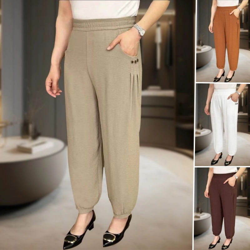 🌸Spring Specials💐 chłodne oddychające damskie, luźne, swobodne spodnie