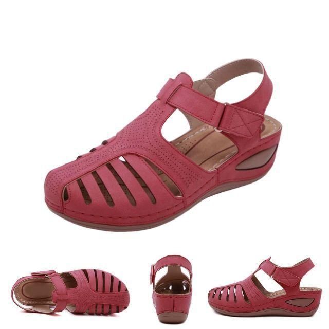 💖Lekkie sandały ortopedyczne ze skóry premium👡